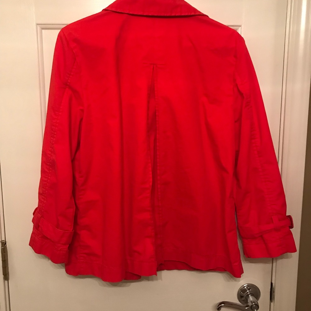 Red jacket